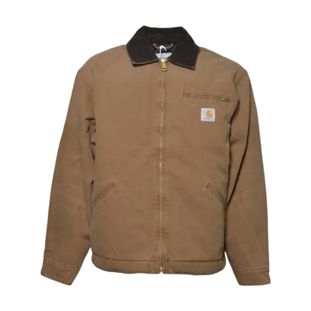 Carhartt WIP OG Detroit I035614 giubbino tabacco canvas