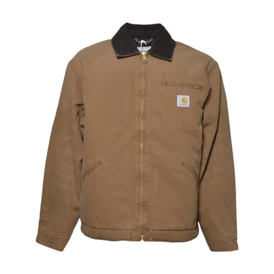 Carhartt WIP OG Detroit I035614 giubbino tabacco canvas