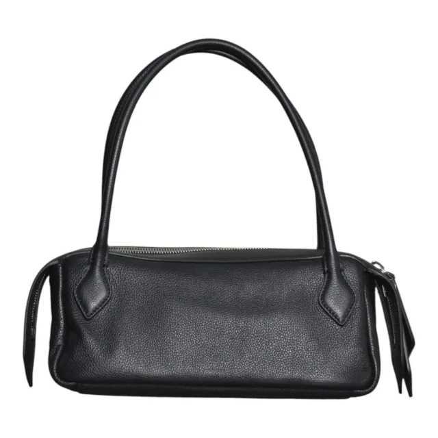 Minobossi Fold FOLDANNAAIRESB borsa a mano nera pelle
