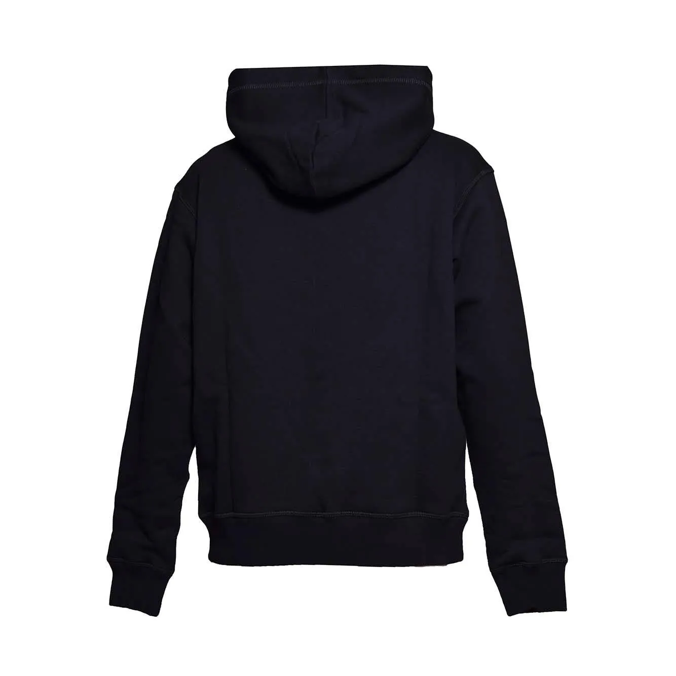 Dsquared2 S74GU0830S25516 felpa uomo nera cappuccio cotone