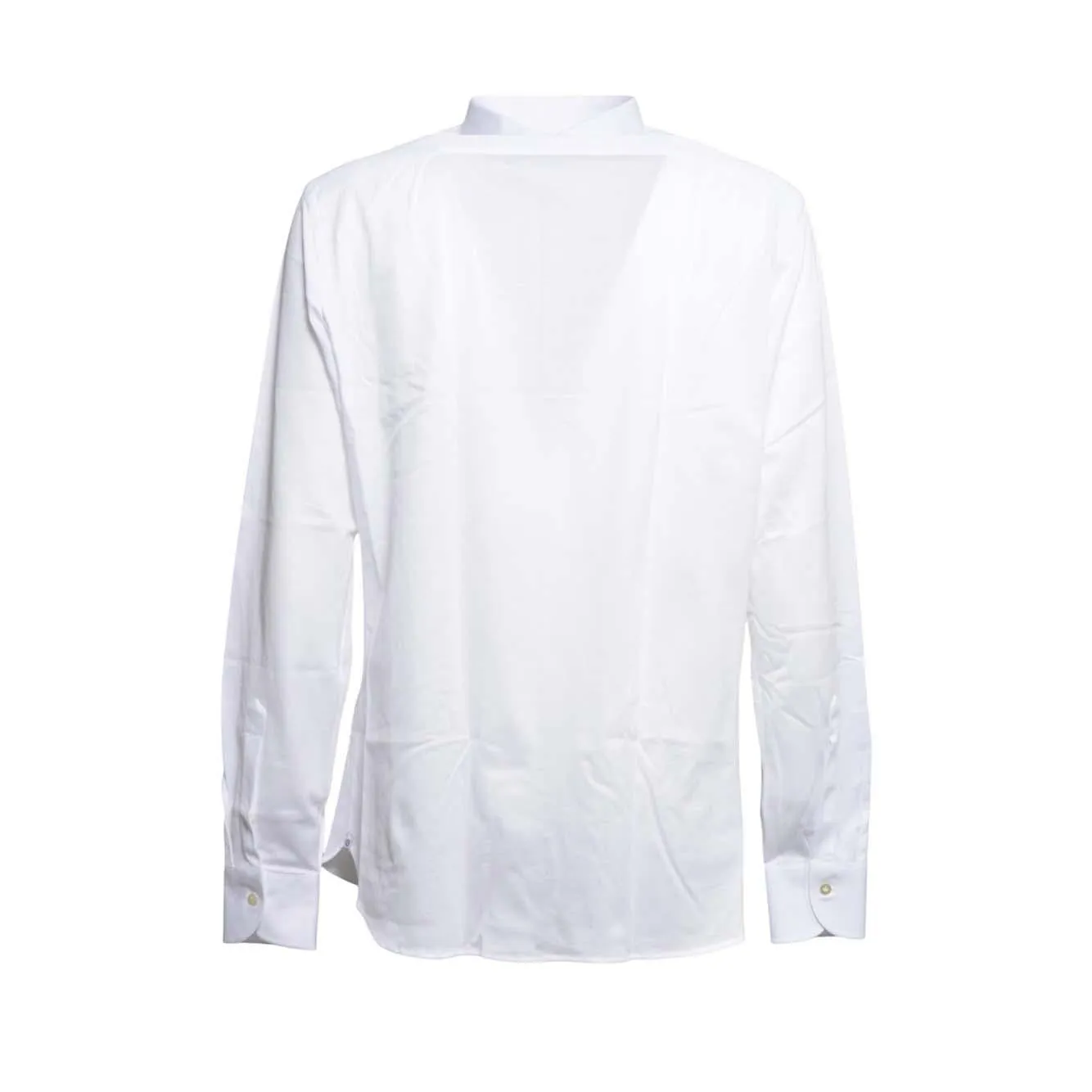 Boriello Collo Piquet camicia bianca donna cotone