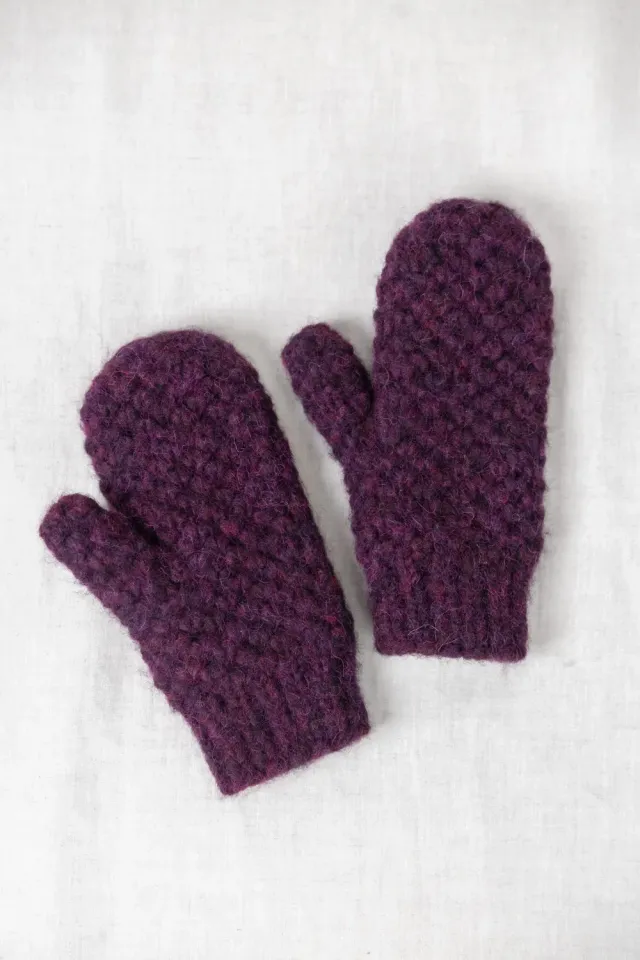 Jyoti Casma muffole baby alpaca mora calde