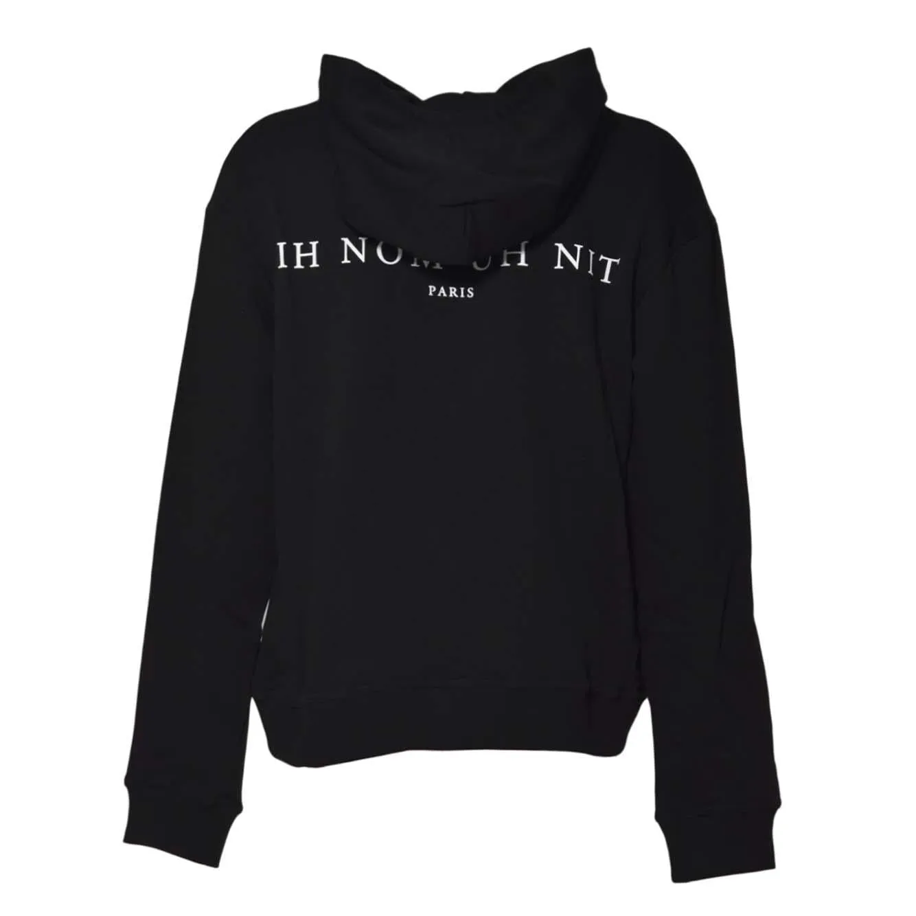 Ih Nom Uh Nit Kendrick NUW25227 felpa nera cappuccio