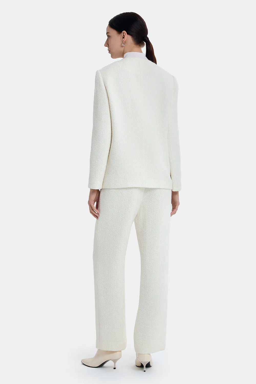 Ports LT9P055UFE011 pantaloni crema mix 6 classici lana