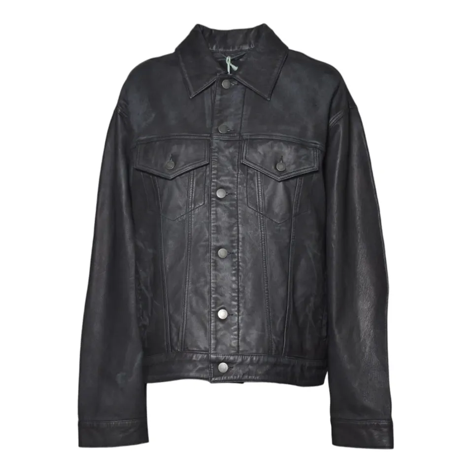 Haikure Sage HEM09087PL009 giubbotto pelle nero M