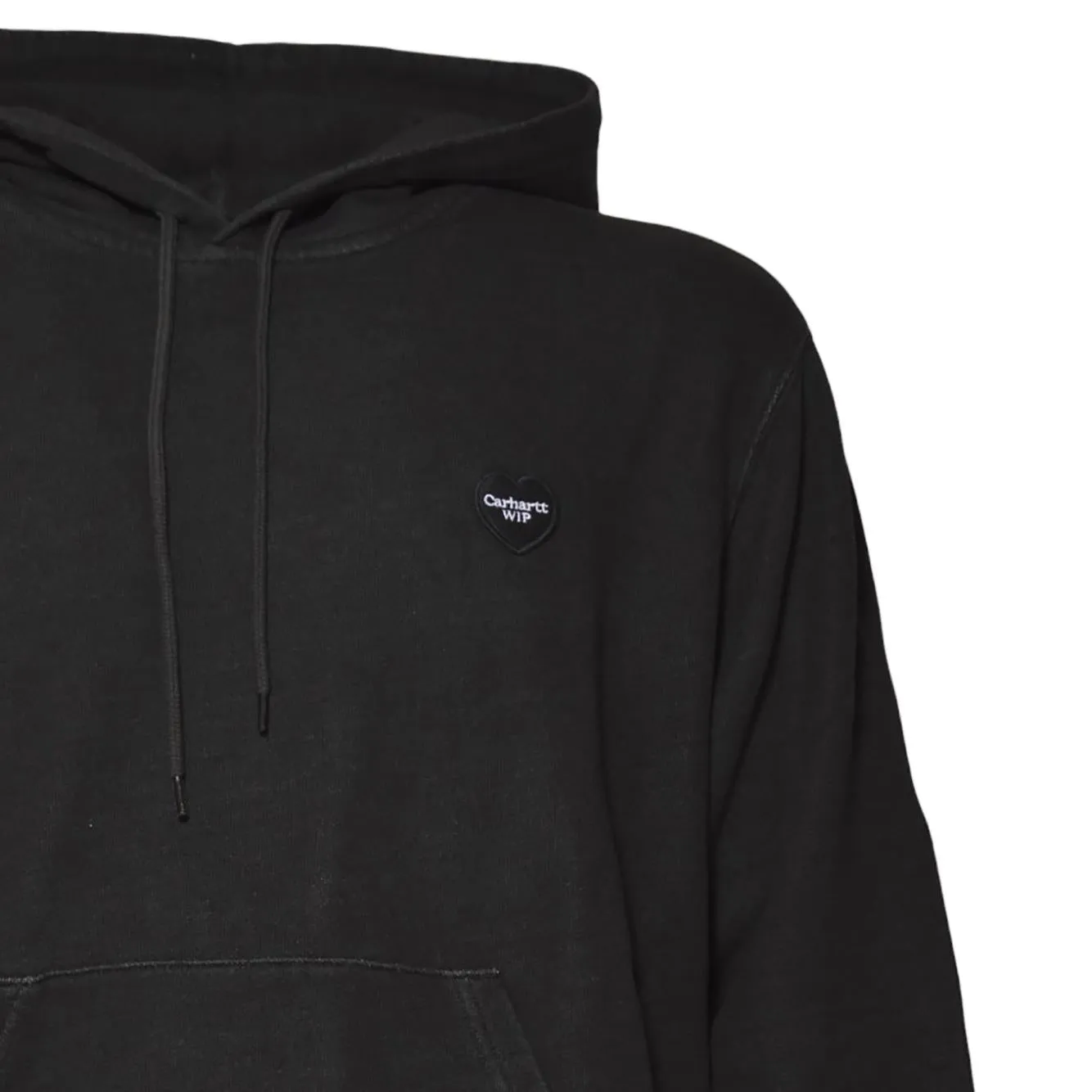 Carhartt Wip I034498 Ingo felpa cappuccio nera cotone