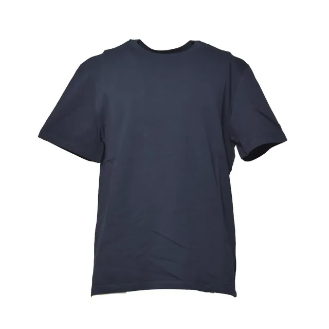 Jil Sander J47GC0153J20103 t-shirt blu cotone bio