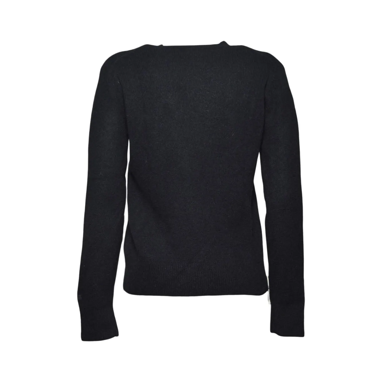 Saint Barth Sorbonne SORB004 cardigan nero alpaca
