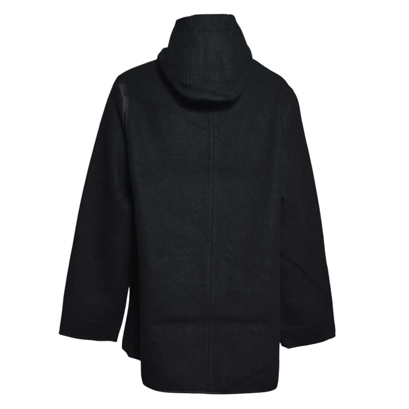 Our Legacy Liner M4261LBS cappotto nero lana uomo