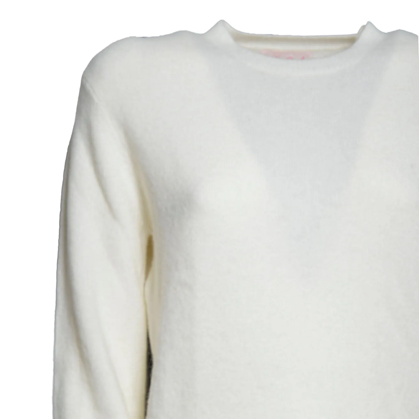 Saint Barth Sorbonne SORB004 cardigan bianco alpaca