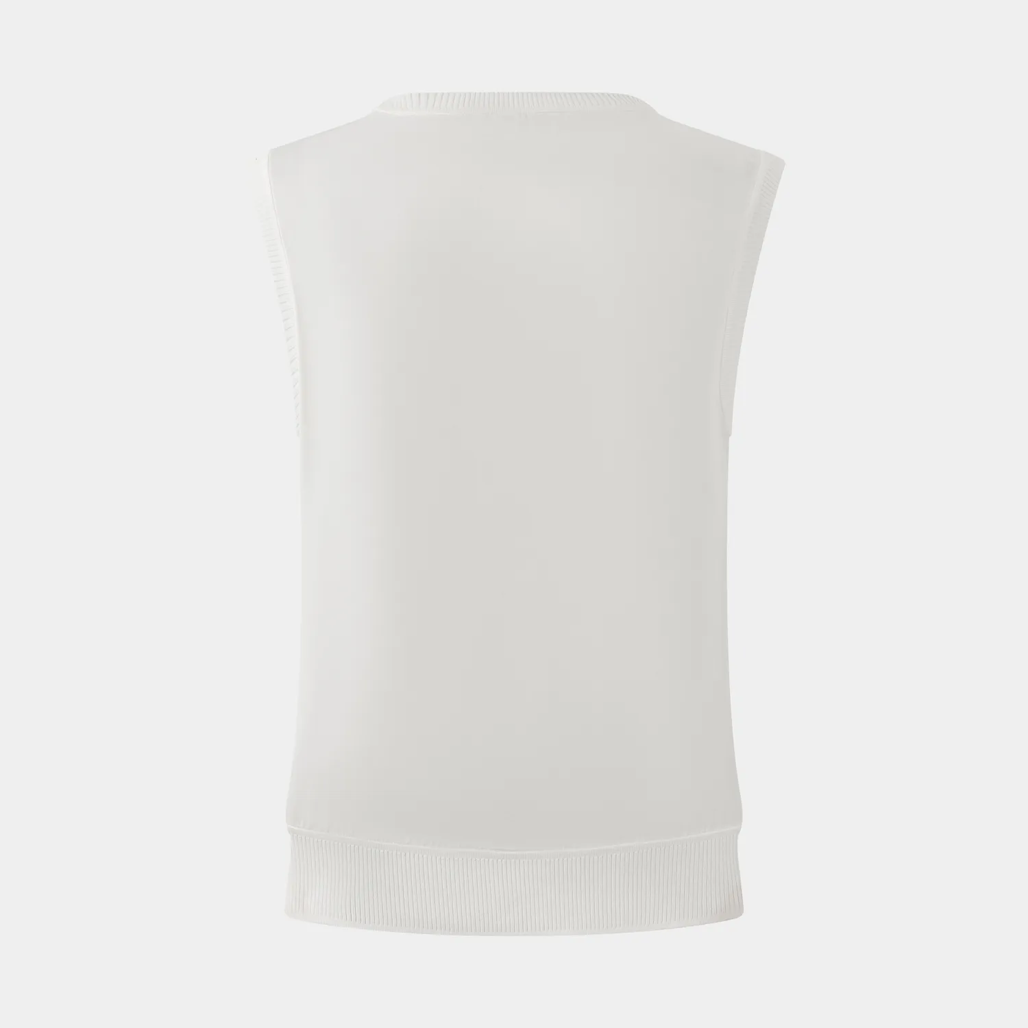 PORTS SS26 Lace-Effect top maglia crema