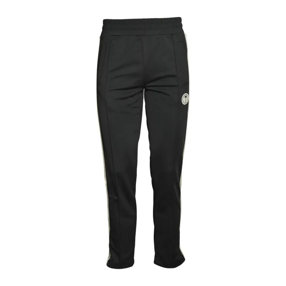 Palm Angels Tree PMCJ020S26FAB002 tuta nera logo
