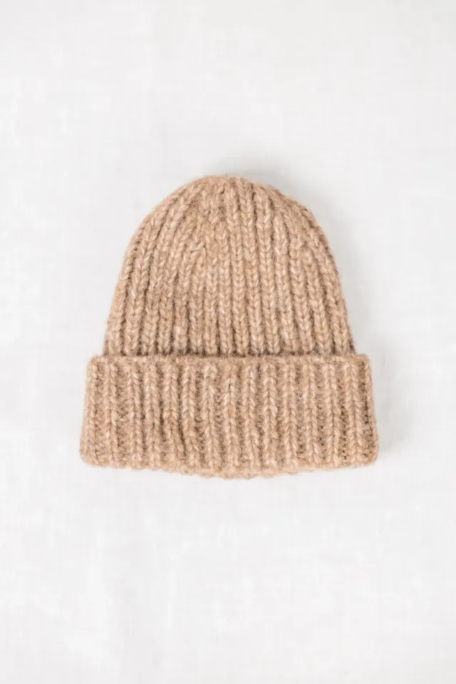 Jyoti Anatico berretto baby alpaca cammello caldo