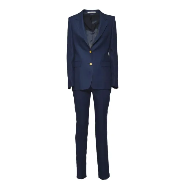 Tagliatore abito TPARIGI lino blu notte giacca pantalone