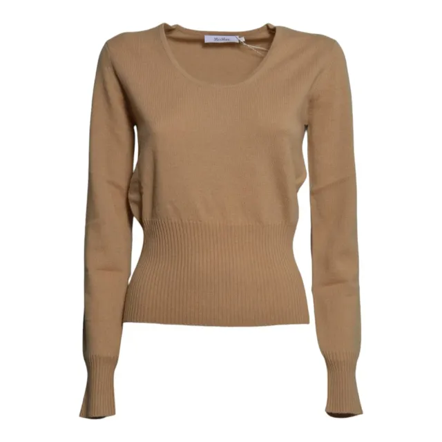 Max Mara Vetta Cardigan Donna Cammello Lana Cashmere