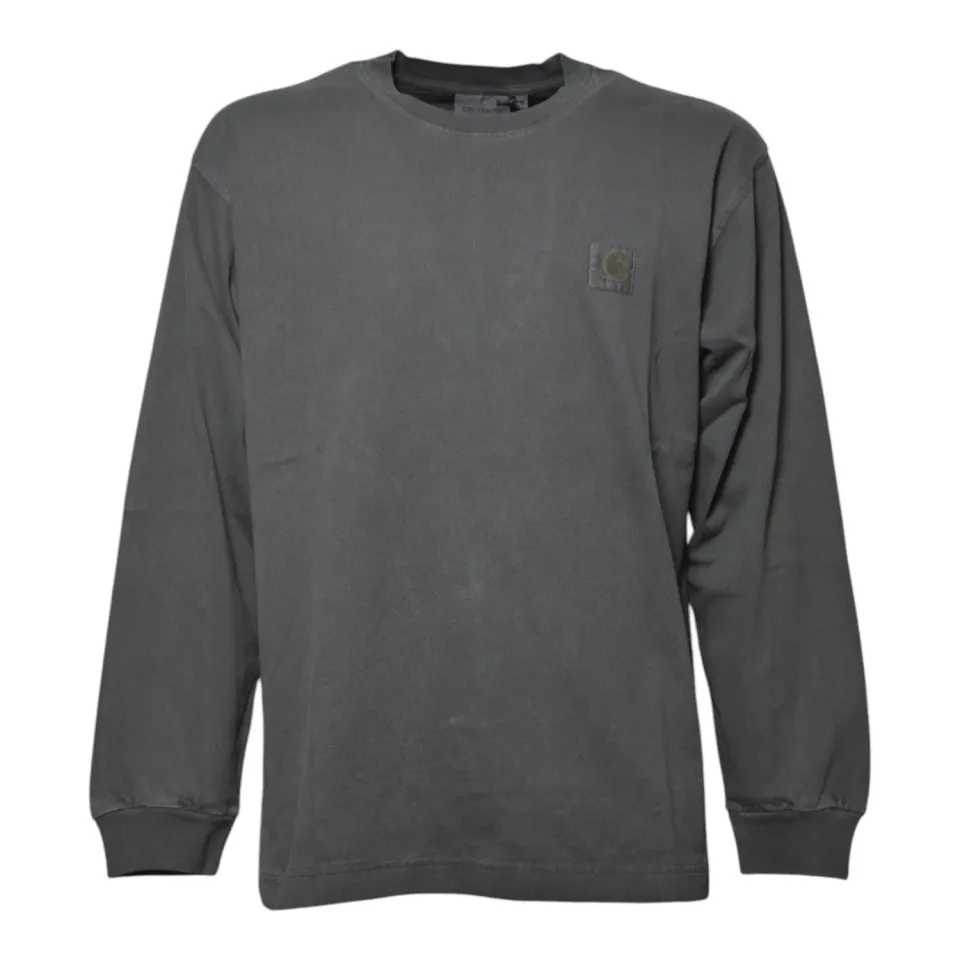 Carhartt WIP Vista I030779 t-shirt maniche lunghe nera cotone