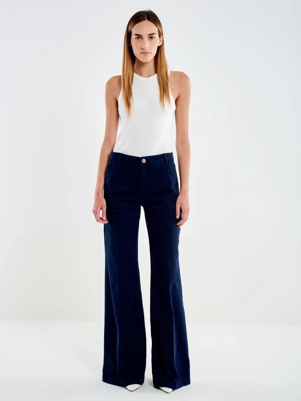 Vicolo Jeans Elena Wide Leg blu scuro XS-L
