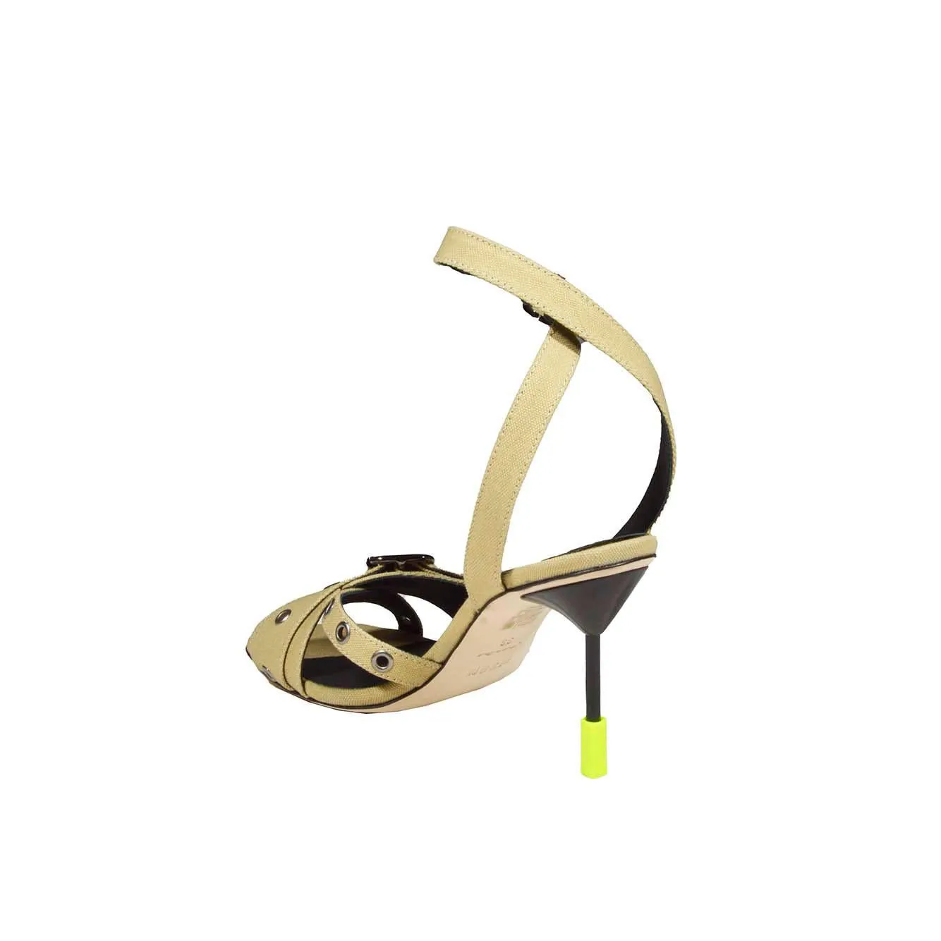 MSGM 3641MDS702876 sandali Iconic beige tacco 10 cm