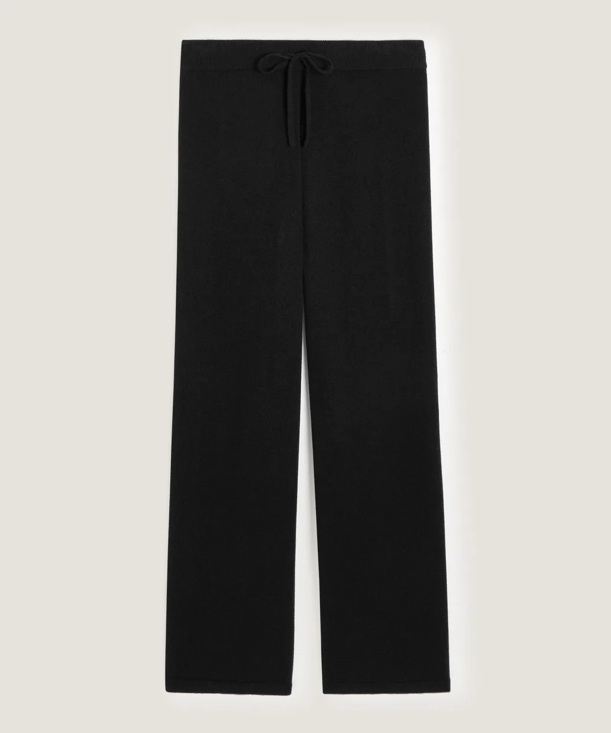 Rodier Pantaloni Jogging Cashmere Ampi Neri