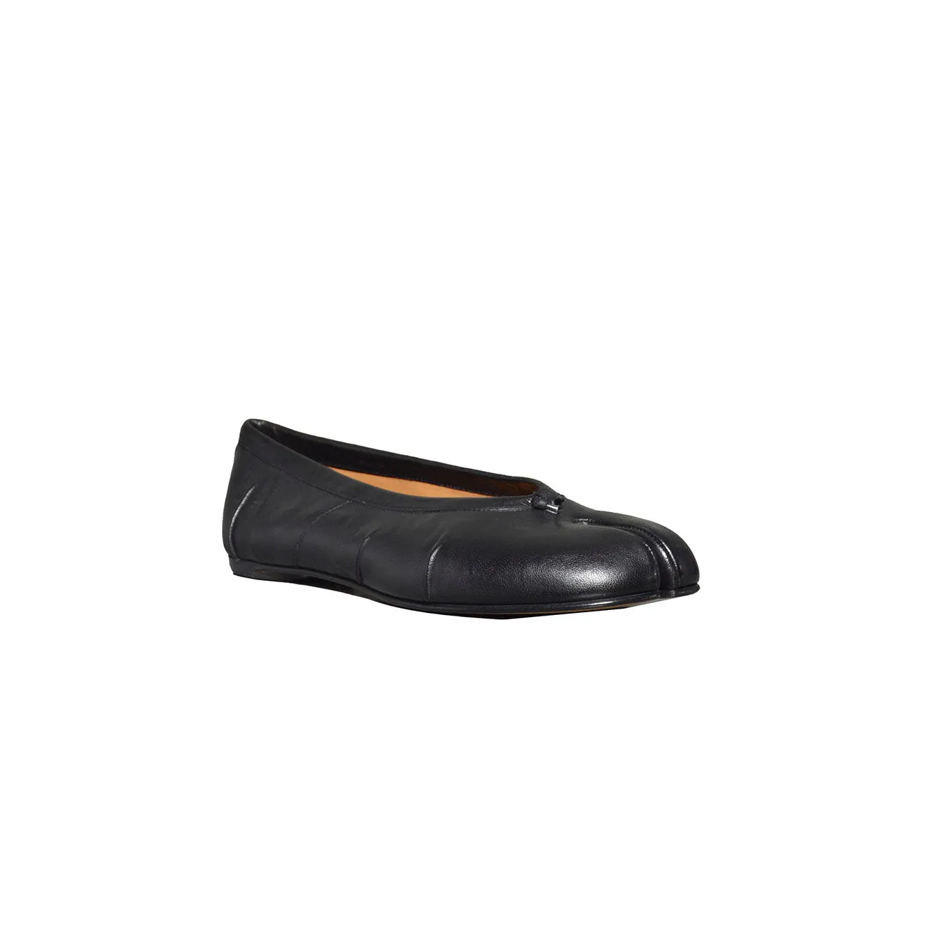 Maison Margiela S58WZ0127P3753 ballerine nere pelle