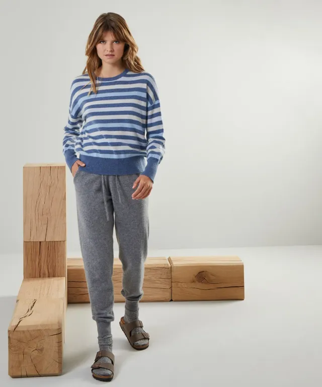 Rodier Jogging Cashmere Grigio Medio 2 Capi
