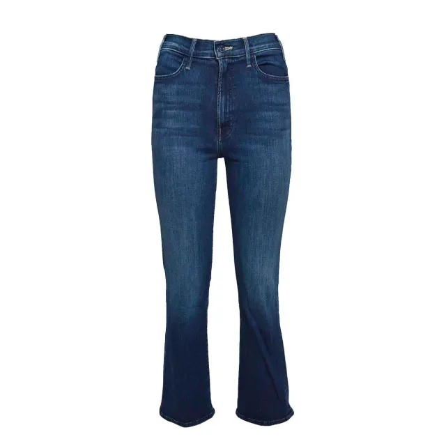 Mother The Hustler Ankle 1307104C jeans blu denim gamba dritta