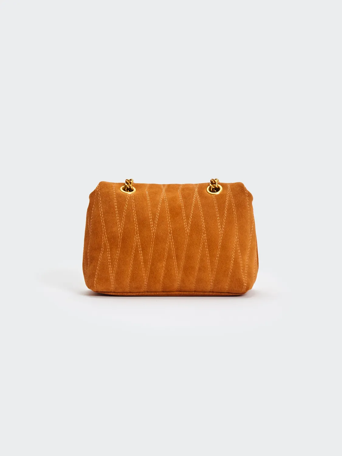 Vicolo Belleville Small Borsa Cuoio Trapuntata