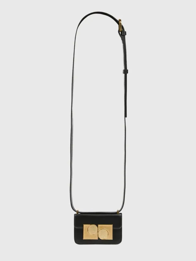Ports Anouk borsa mini bianco e nero 12 cm