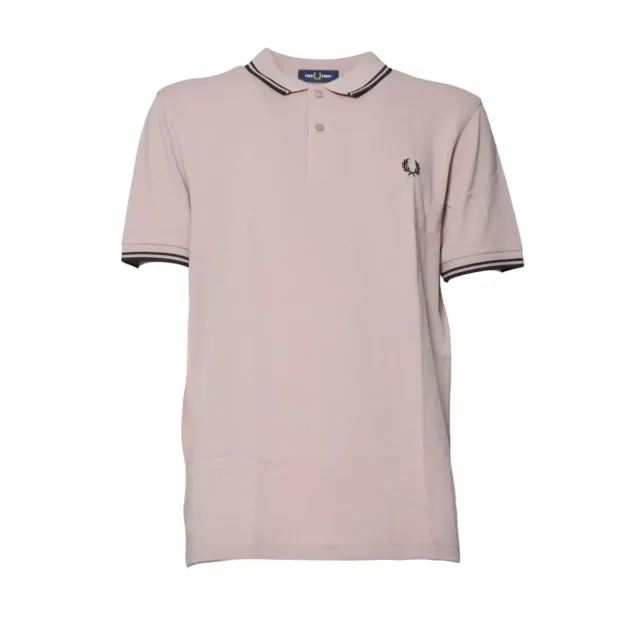 Comme des Garçons Shirt FOT501S25 polo uomo rosa righe