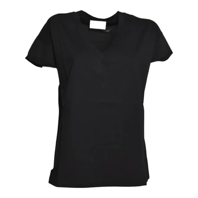 Solotre M1AB0191A99 t-shirt nero cotone