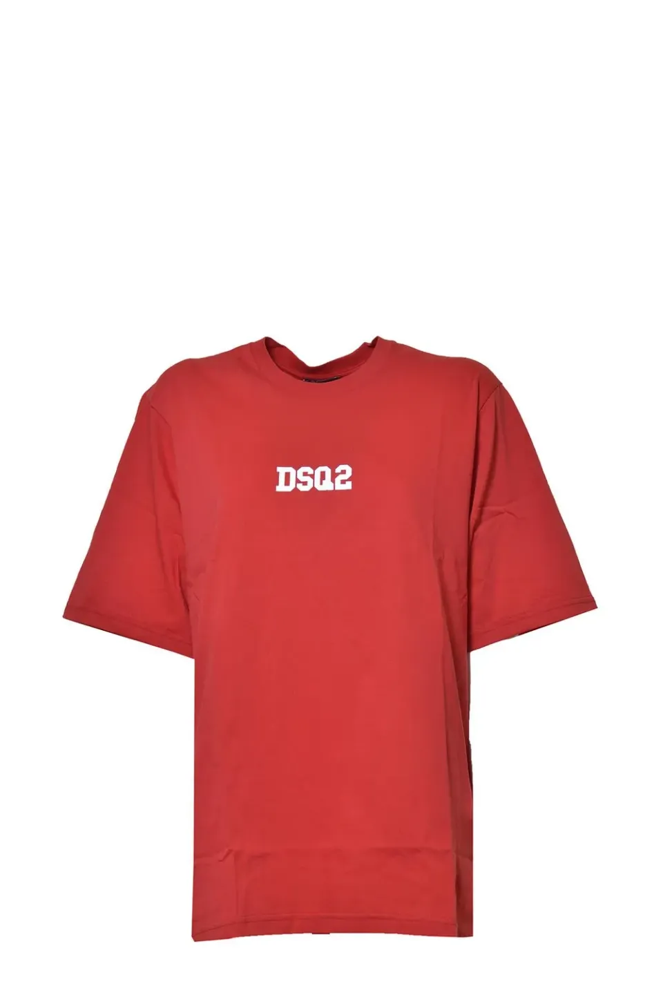 Dsquared2 Junior DQ1622D004G t-shirt rossa 16A cotone
