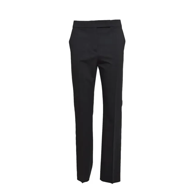 Max Mara Rino 2311360237600 pantalone smoking nero lana