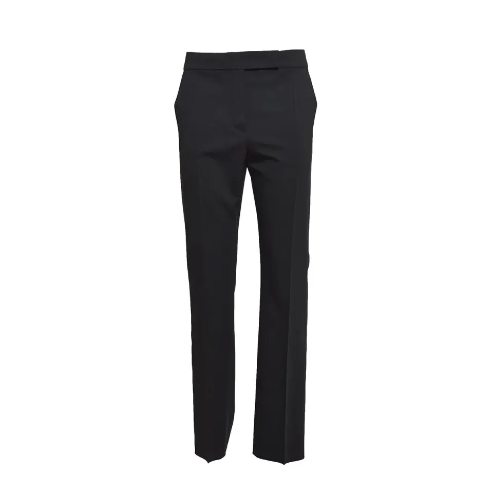 Max Mara Rino 2311360237600 pantalone smoking nero lana