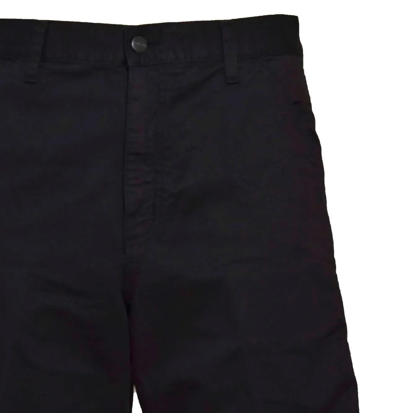 Carhartt WIP I031504 bermuda uomo nero cotone relaxed