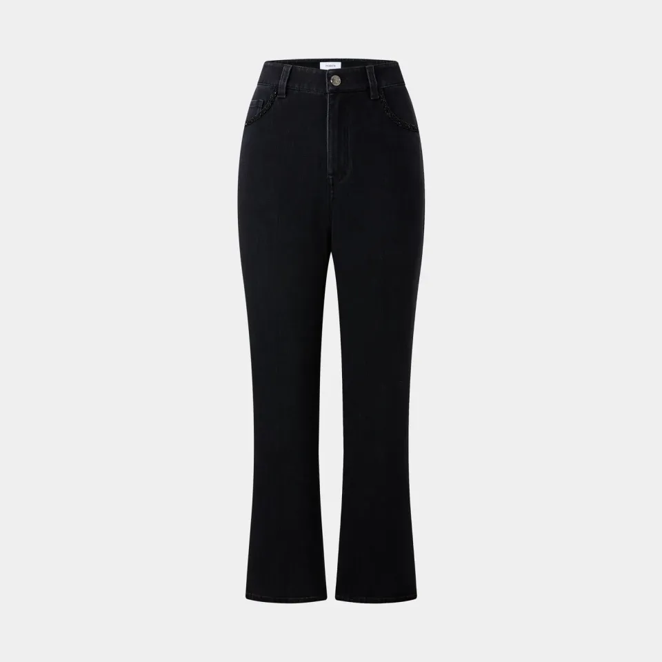 Ports Black Stretch jeans neri elasticizzati donna