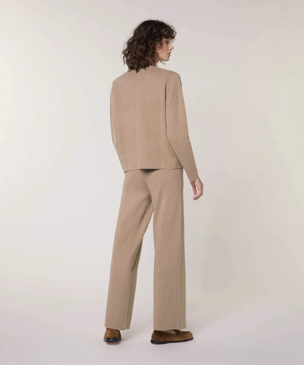Rodier giacca corta maglia Milano marrone moka