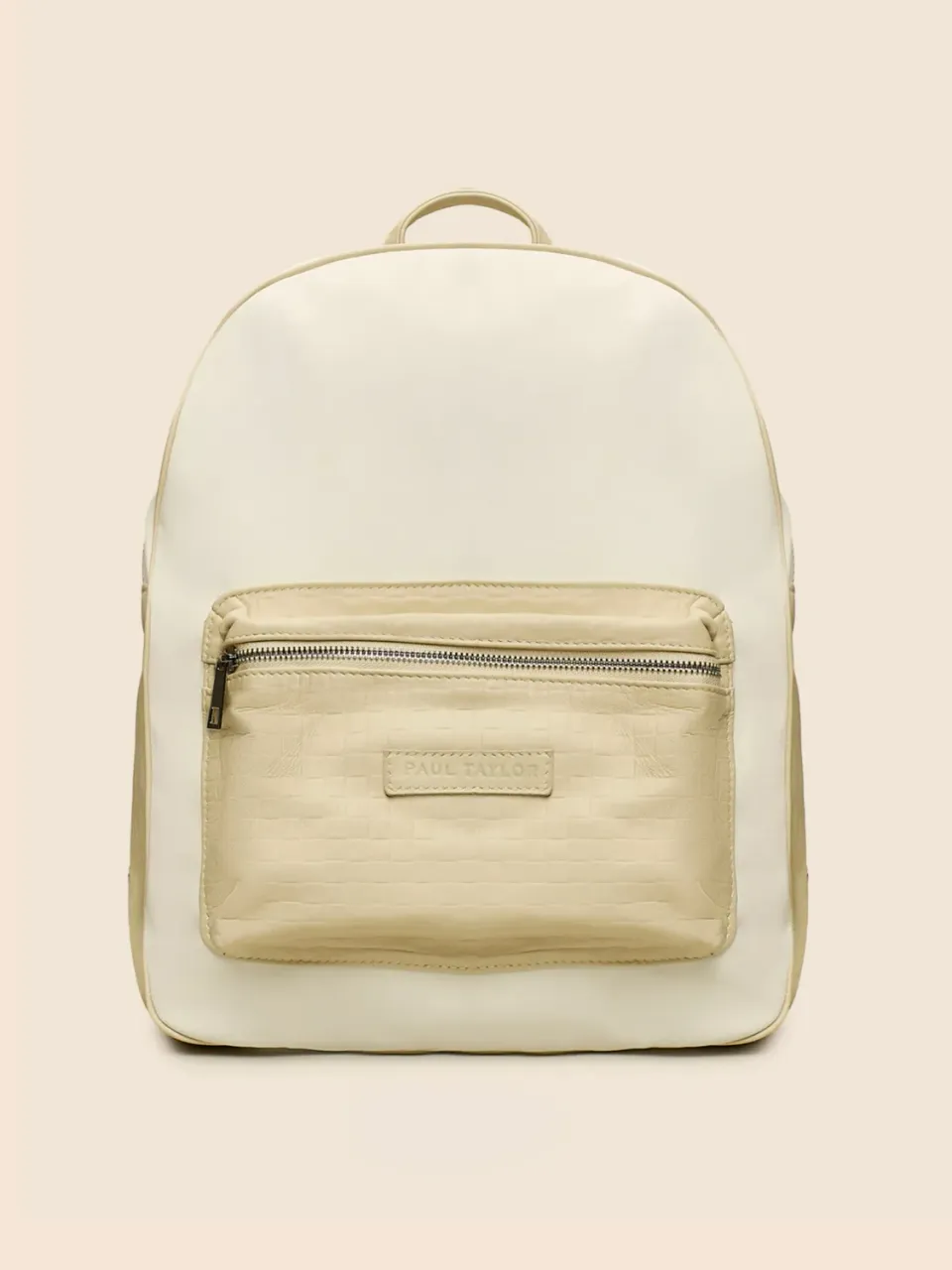 Paul Taylor zaino pelle off-white tecnico