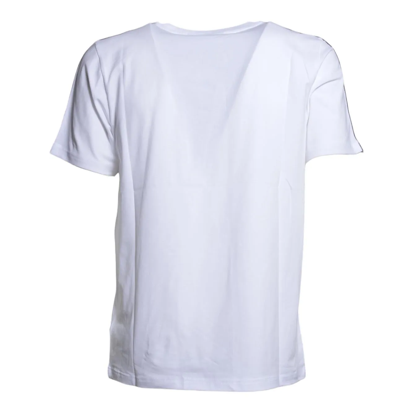 GCDS Logo Tape C1MEQC037J022 t-shirt bianca