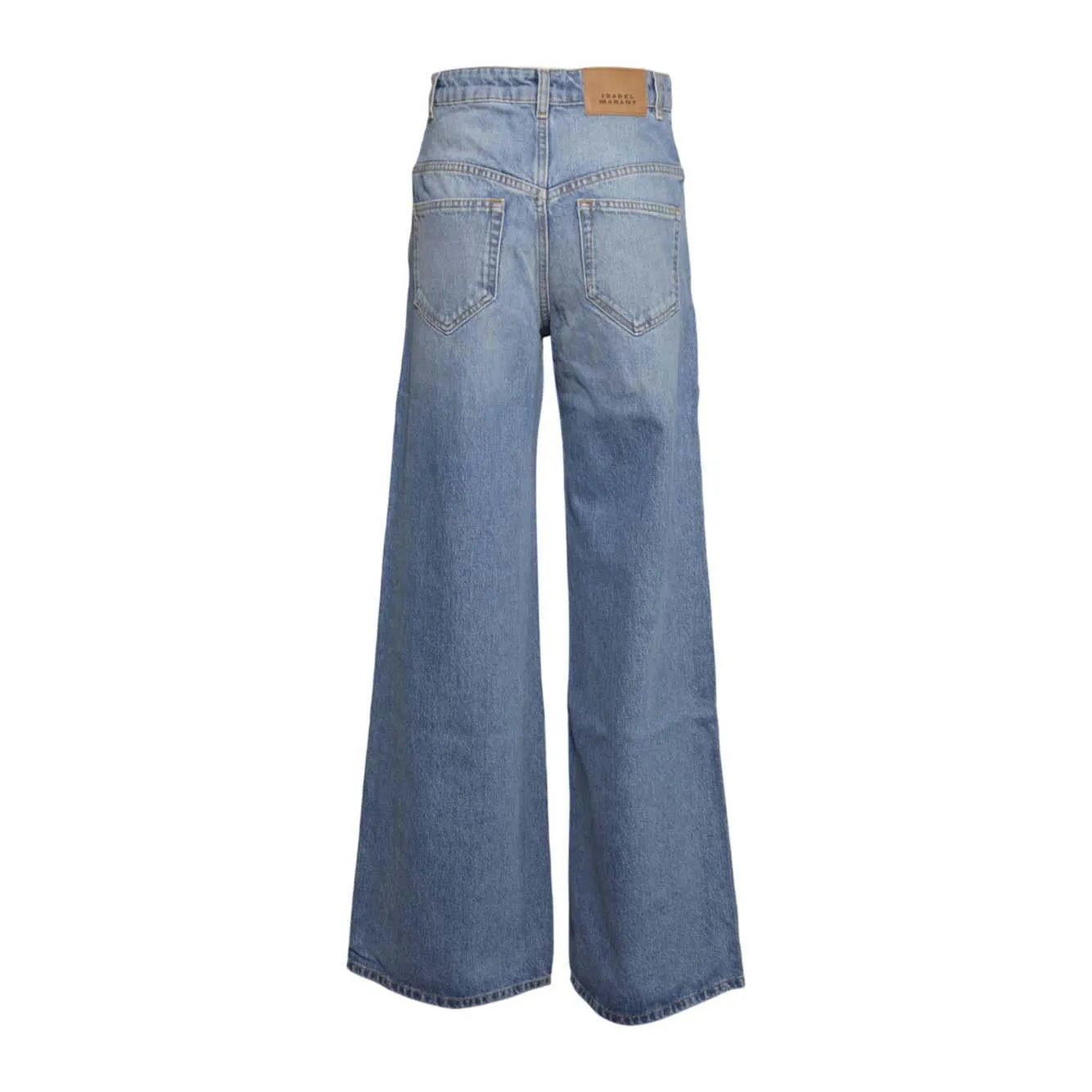 Isabel Marant Lemony PA0052FBD1H02I jeans donna blu denim cotone