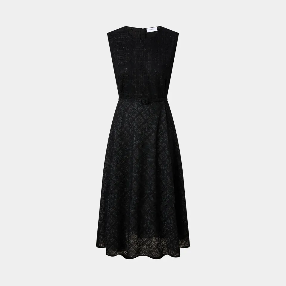 PORTS LQ9D005VLD005 vestito nero elegante cocktail