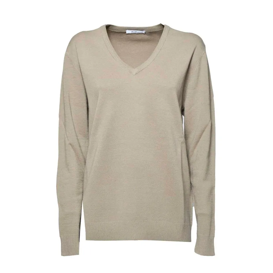 Max Mara Pevera 2421366122600 pullover lana cammello XS