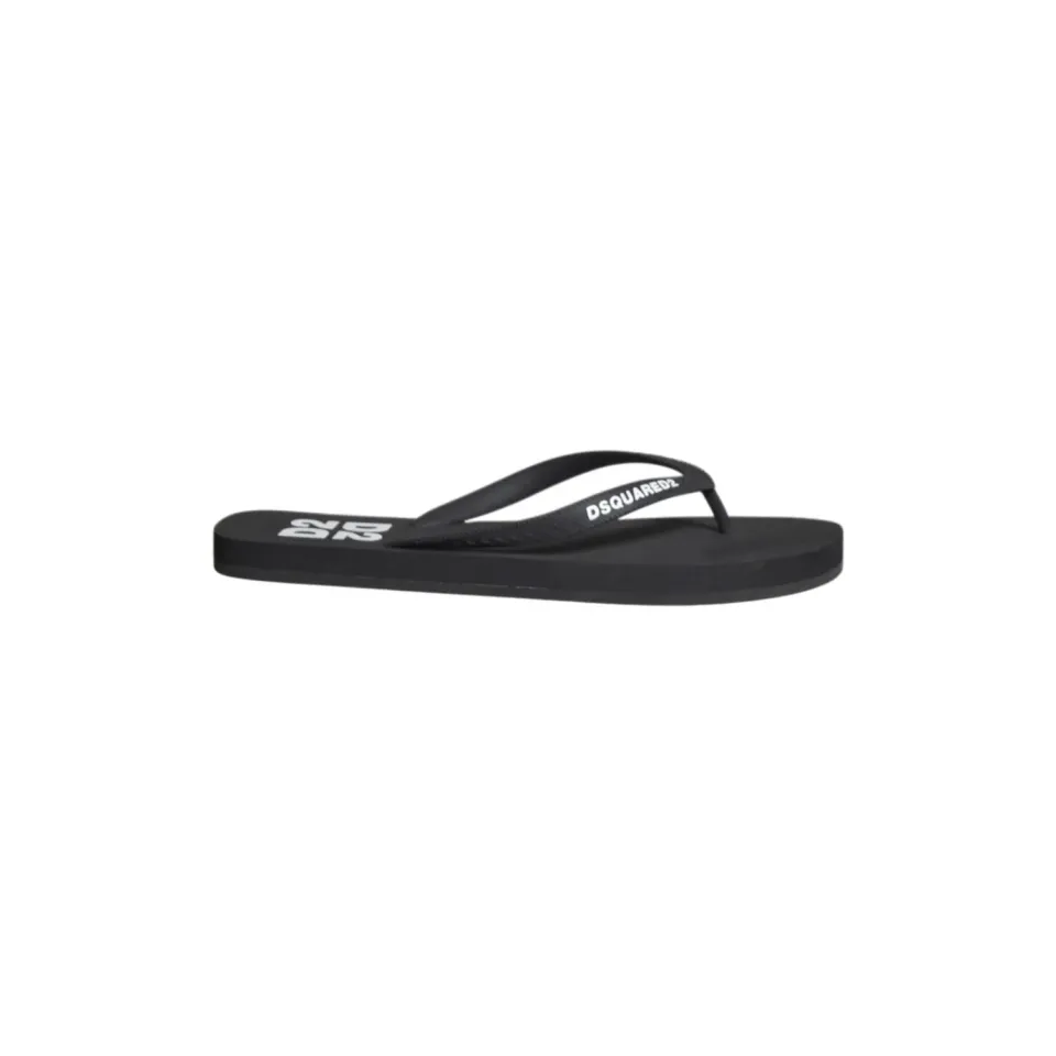Dsquared2 FFM000117208765 ciabatte flash nere uomo