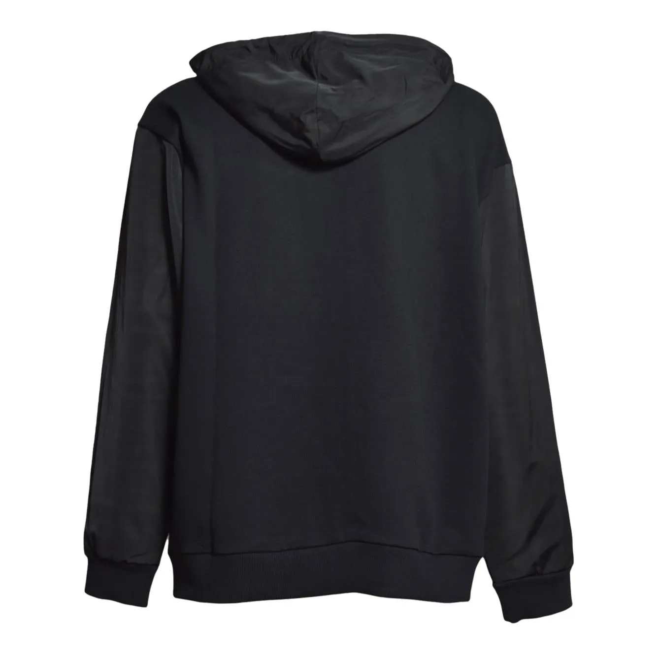 Gcds Z0MLQE143F004 Felpa Zip Nero Logo Tonal