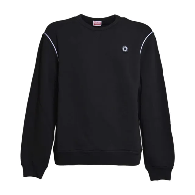 Kenzo Boke Flower 2.0 FG55SW5074MJ felpa nera cotone