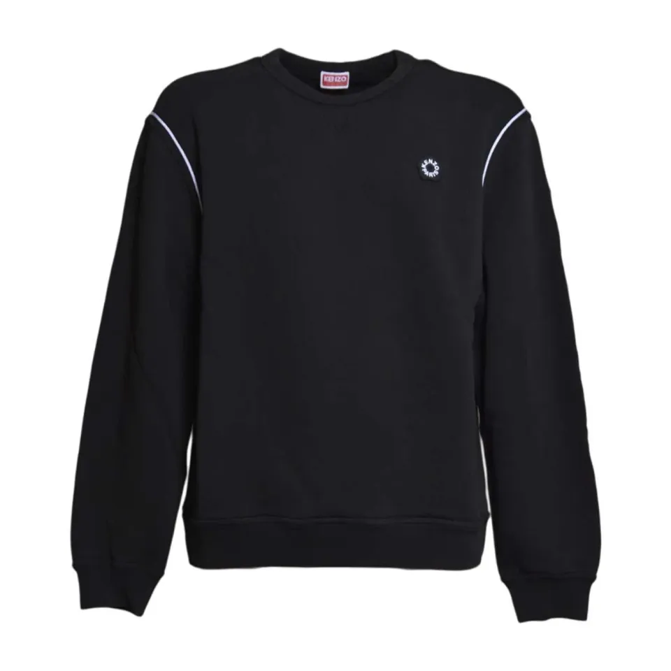 Kenzo Boke Flower 2.0 FG55SW5074MJ felpa nera cotone