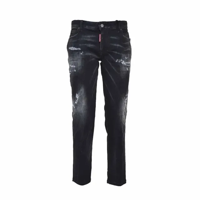 Dsquared2 S75LB0811S30802 jeans Twiggy cropped nero