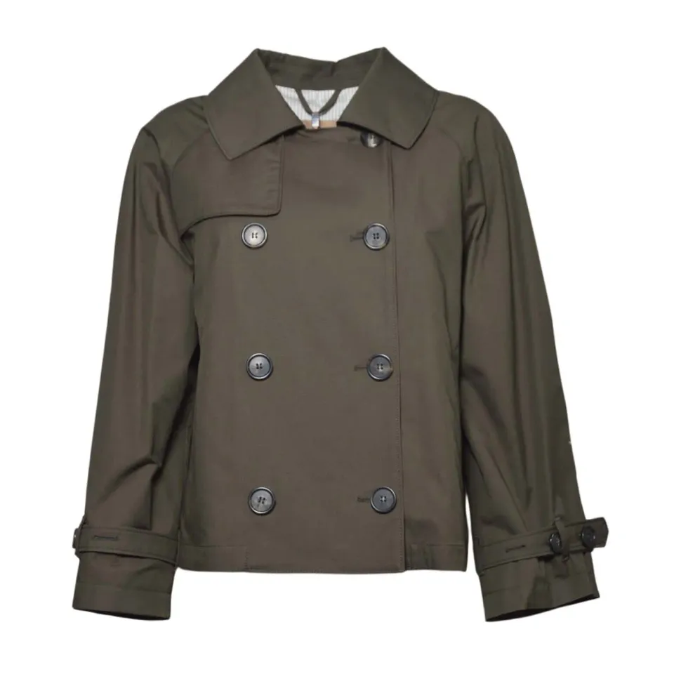 Max Mara The Cube Tesoro 2619021094600 impermeabile khaki