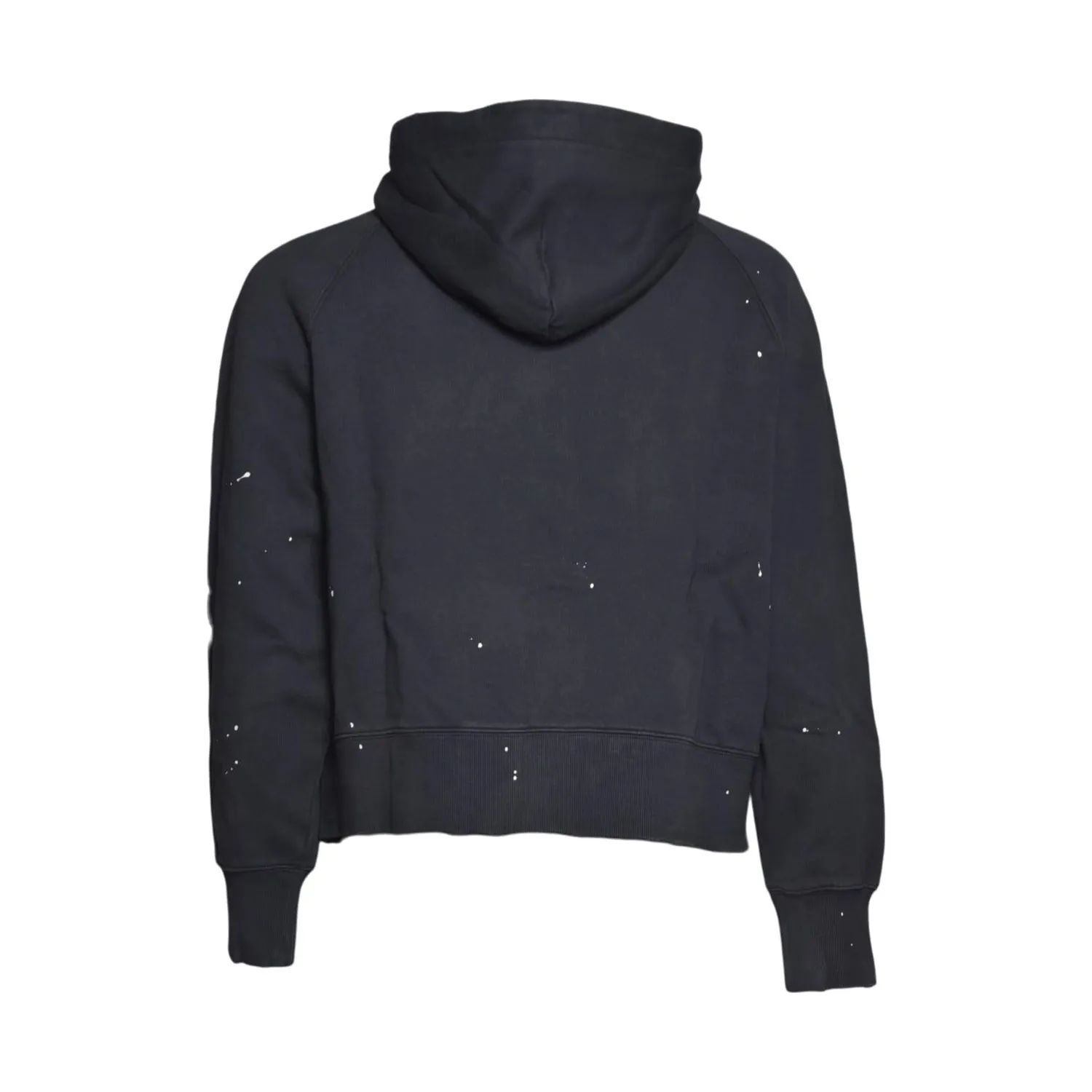 Carhartt Wip I036842 felpa zip cappuccio nero lavato