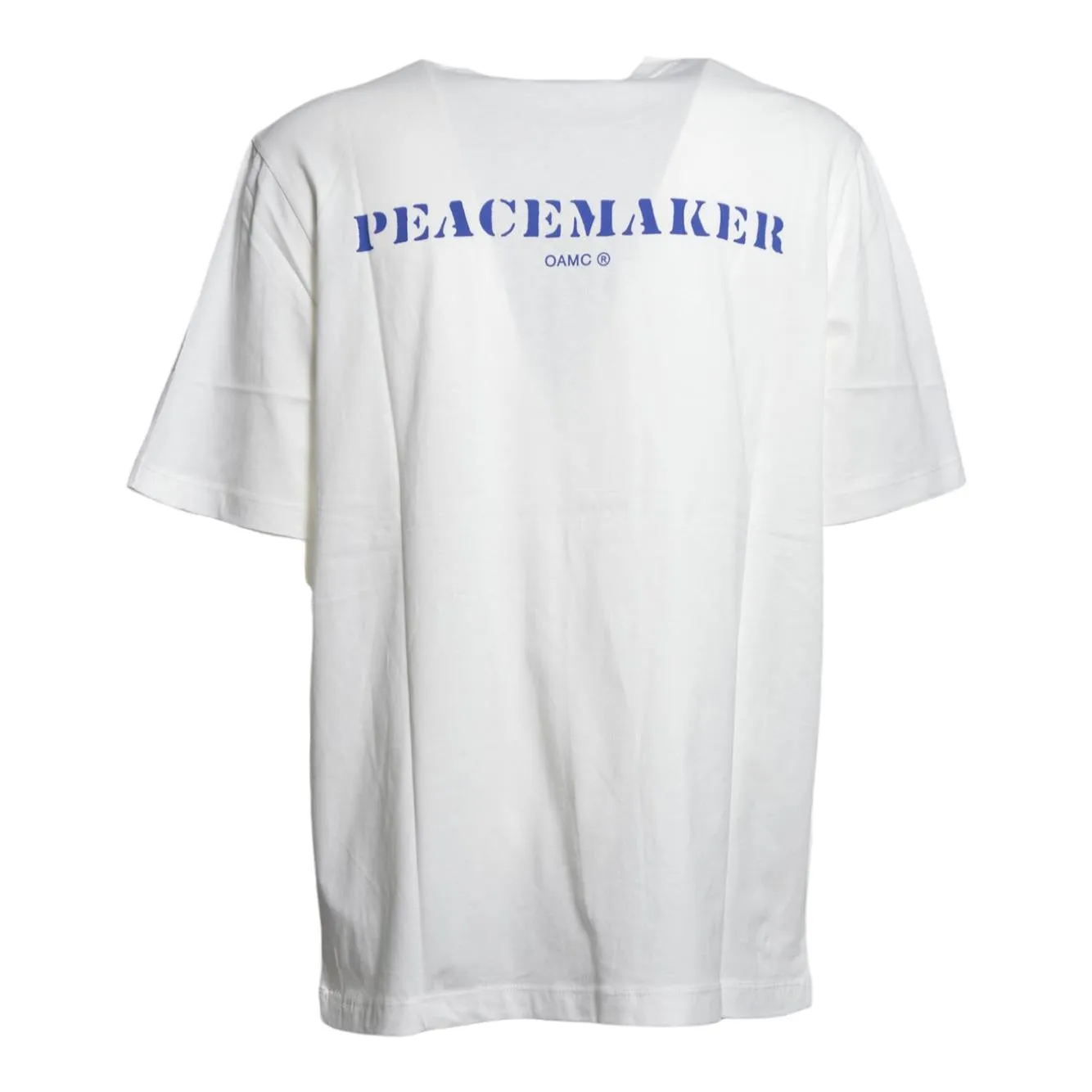 OAMC PCM3OT03DJE001 t-shirt tasca bianca XS