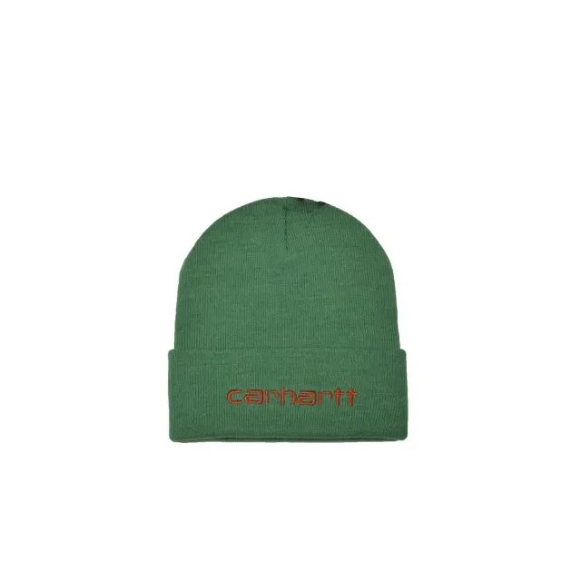 Carhartt WIP Script I030884 berretto verde acrilico